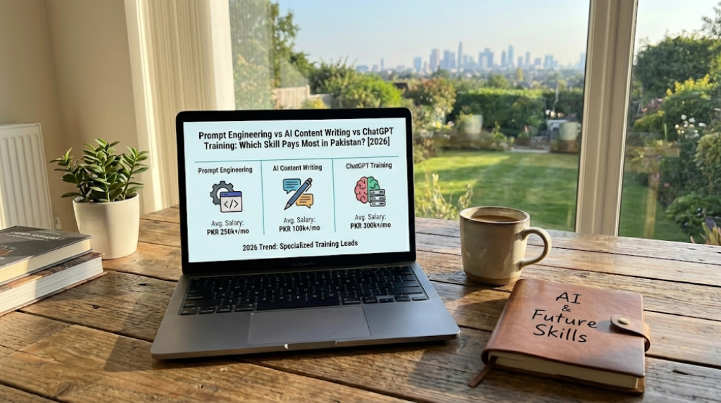 Prompt Engineering vs AI Content Writing vs ChatGPT Training: Which Skill Pays Most in Pakistan? [2026]