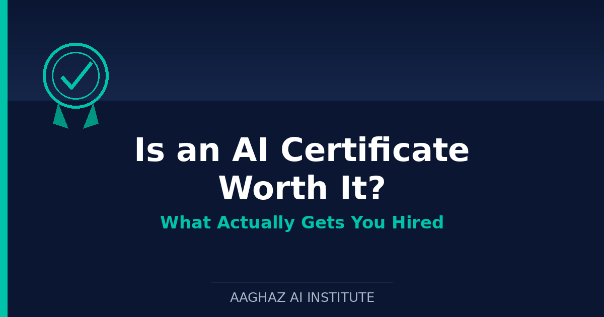 Is an AI Certificate Worth It? What Actually Gets You Hired